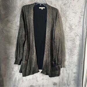 Sejour Shimmering Black Cardigan